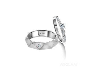 Luxurious Platinum Wedding Rings for Couples