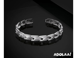 Exquisite Platinum Bracelets for Men