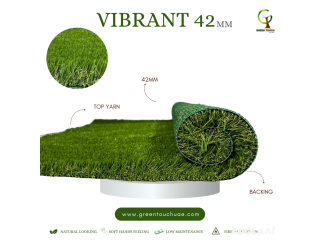 Elevate Your Outdoors with Premium 42mm Artificial Grass