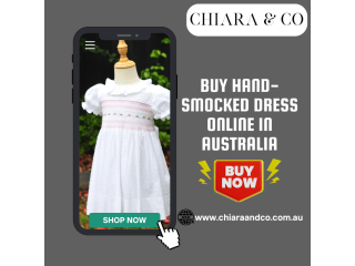 Buy Hand-Smocked Dress Online in Australia