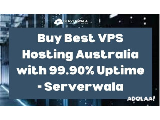 Buy Best VPS Hosting Australia with 99.90% Uptime - Serverwala