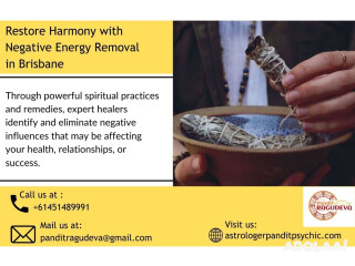 Restore Harmony with Negative Energy Removal in Brisbane