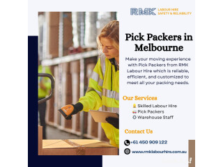 Pick Packers in Melbourne RMK Labour Hire