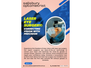 Laser Eye Surgery: Correcting Vision with Precision