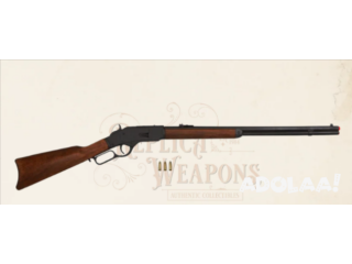 Authentic-Style Replica Western Rifle Ideal for Collectors!