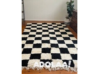 Black And White Rug