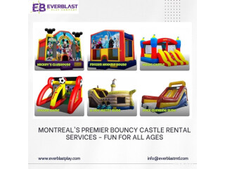 Montreal's Premier Bouncy Castle Rental Services - Fun for All Ages!