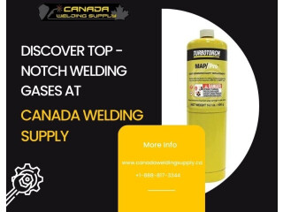 Discover top-notch welding gases at Canada Welding Supply