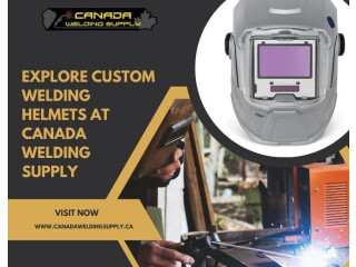 Explore Custom Welding Helmets at Canada Welding Supply