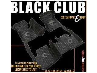 Black mat for car