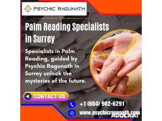 Palm Reading Specialists in Surrey in psychicragunath