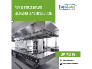 Flexible Restaurant Equipment Leasing Solutions by Econolease