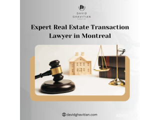 David Ghavitian: Expert Real Estate Transaction Lawyer in Montreal