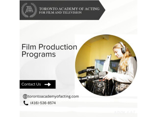 Film Production Programs | Toronto Academy of Acting