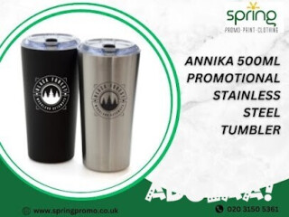 ANNIKA 500ML PROMOTIONAL STAINLESS STEEL TUMBLER