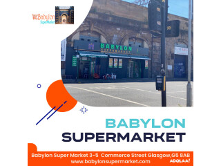 Are you searching Halal Supermarket in Glasgow? Stop by Babylon Supermarket