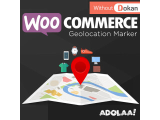 WooGeo Location Marker Without Dokan, Woocommerce Plugin Only