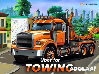 Uber Tow Truck Development by SpotnRides