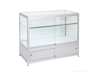 Sleek Cube Display Cabinets for Premium Product Display