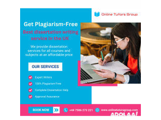 Best dissertation writing service in UK ( Online Tutors Group )