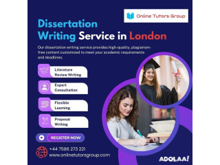 Dissertation Writing Service in London | Online Tutoring Services in London