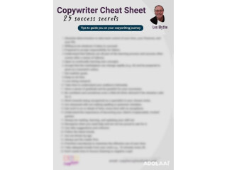 Earn $50-150/hour working from home as a copywriter. Link below for FREE cheat sheet