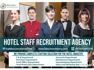 Hotel Staff Recruitment Agency from India, Nepal