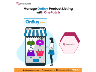 Manage OnBuy Product Listing with OnePatch