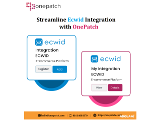 Streamline and Simplify Ecwid Integration with OnePatch