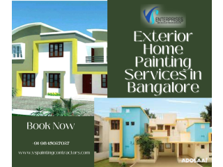 Exterior Home Painting Services in R T Nagar