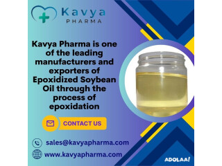 Epoxidized Soybean Oil Manufacturer, Exporter, Supplier