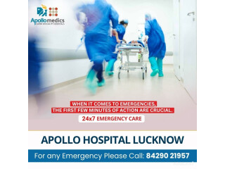 Best Emergency Hospital in Lucknow - Apollomedics Hospital