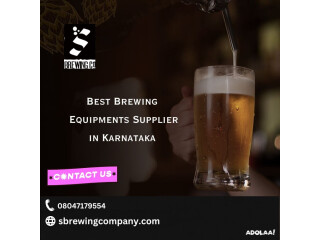 Best Brewing Equipments Supplier in Karnataka.