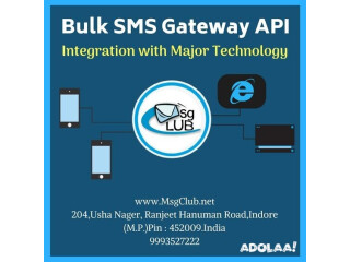 Send Bulk SMS API With Msgclub