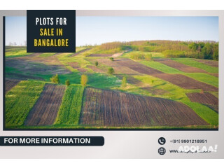 Top Plots for sale in Bangalore