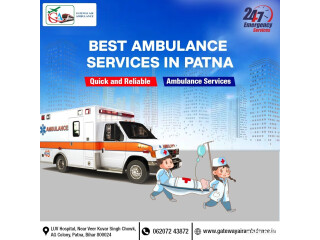 Get the Best Ambulance Services in Patna at Justified Cost At Anytime by Gateway Air Ambulance