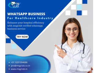 WhatsApp Business Use Cases for Healthcare Sector