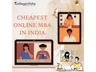 Cheapest Online MBA In India