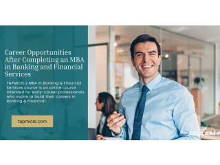 Career Opportunities After Completing an MBA in Banking and Financial Services