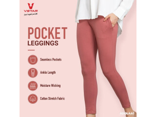 Elevate your active style with VStar's Pocket Leggings!