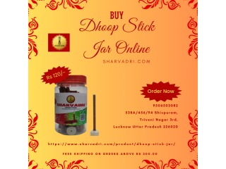 Buy Dhoop Stick Jar Online