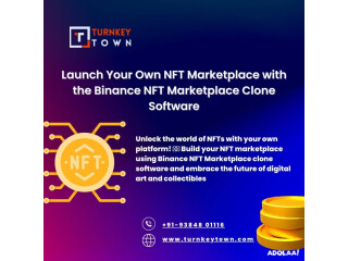 Launch your own NFT mrketplace with the binance NFT marketplace Clone Software