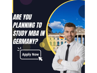 Are you planning to study MBA in germany?