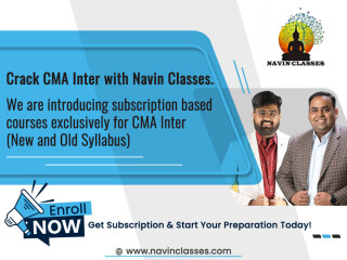 Learn CA Inter Accounts From Navin Classes