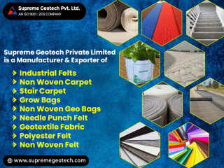 SUPREME GEOTECH - GROW BAGS MANUFACTURER INDIA