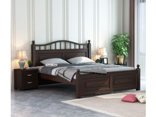 Elegant Wooden Double Bed Designs from Wooden Street!