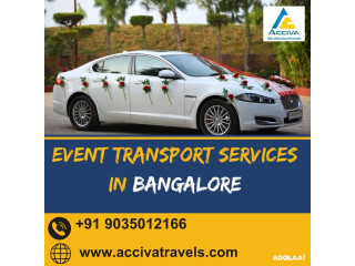 Event Transport Services in Bangalore