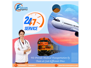 Book Efficient Falcon Emergency Train Ambulance in Patna at Low Cost