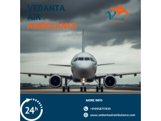 Choose High-Tech Vedanta Air Ambulance Service in Varanasi with a CCU Facility