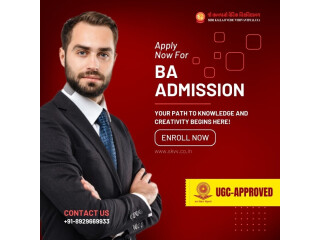 Apply Now For BA Admission 2024 from UGC-Approved University